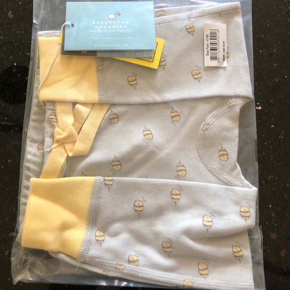 BRAND NEW Beecotton Organics Bee Pattern - Picture 3 of 6